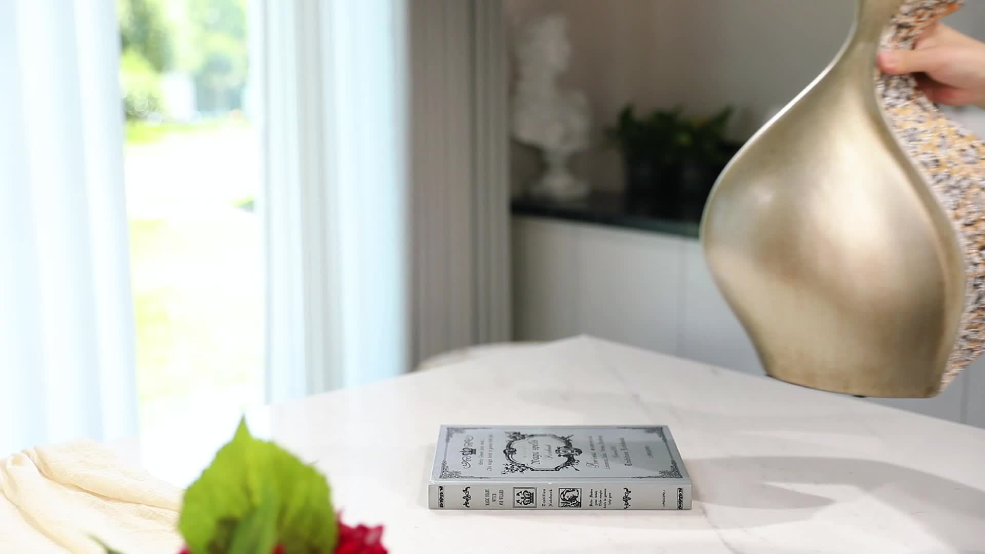 1pc European Style Ceramic Vase, Dining Table Decoration, Home Decoration Ceramic Vase, Pampas Grassland Aesthetic Vase, with Bohemian Style Decorative Rope, Not Suitable for Water, Suitable for Dry Flowers And Simulated Flowers